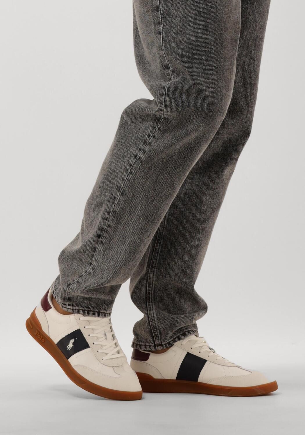 Witte POLO RALPH LAUREN Lage sneakers HERITAGE AREA - large