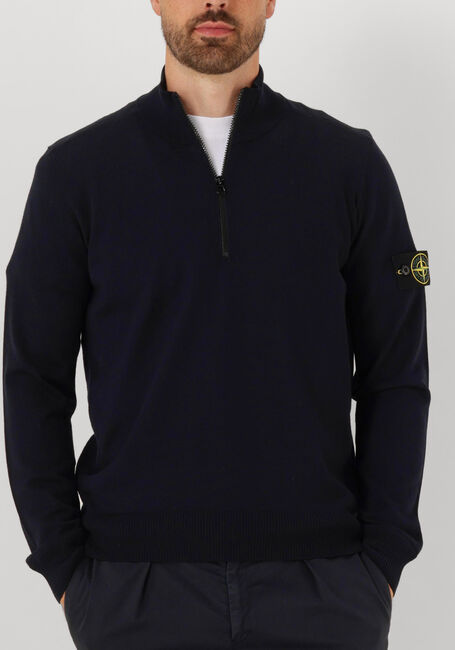 Zwarte STONE ISLAND Trui LS POLO - large