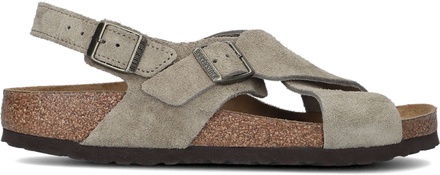 Birkenstock Sandalen
Dames Tulum, Maat: 36, Materiaal: Suède, Kleur: Taupe