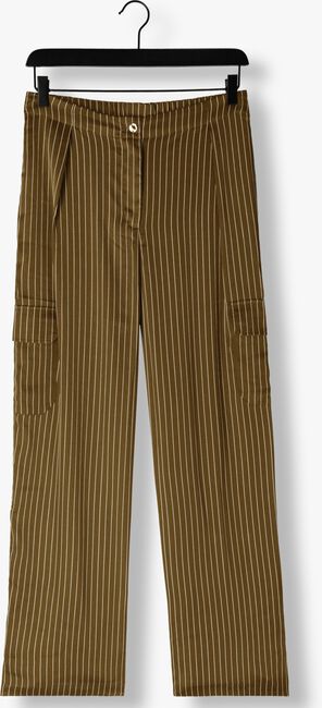 Groene DANTE6 Lange broeken ZIJDEN KRIJTSTREEPBROEK Groene DANTE6 Lange broeken ZIJDEN KRIJTSTREEPBROEK - large