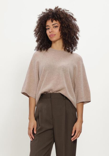 Beige ABSOLUT CASHMERE T-shirt LEANA - large