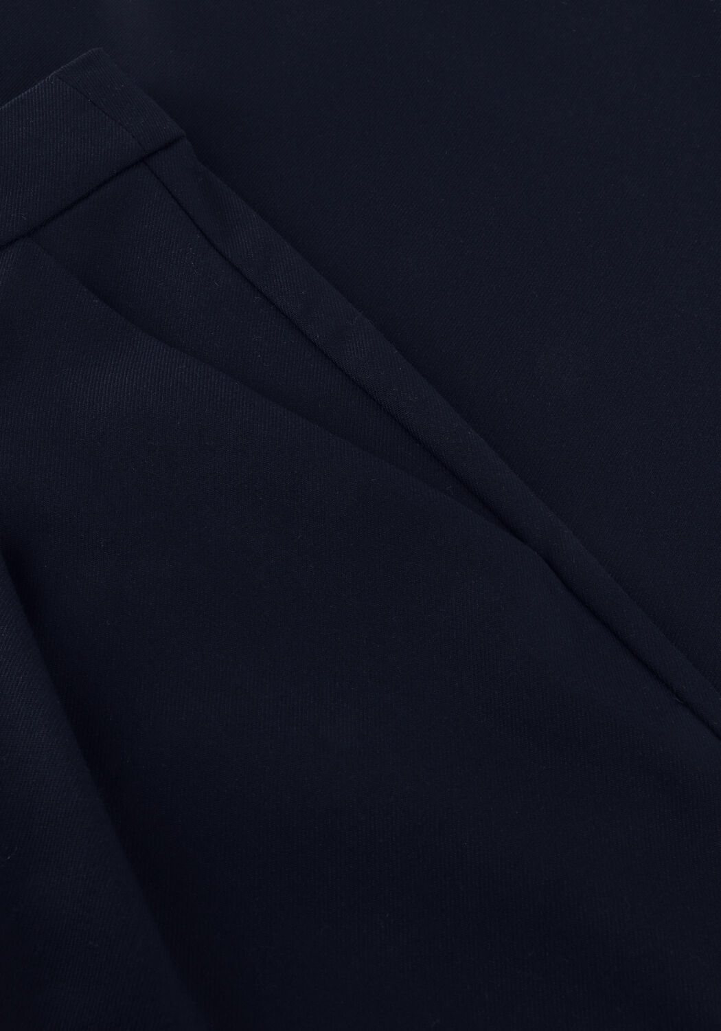 Donkerblauwe GESTUZ Wijde broek GZPAULA MW PANTS - large