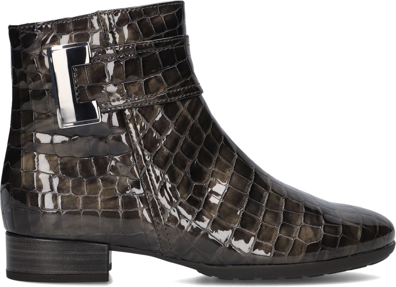 Gabor Enkellaarsjes
Dames 712, Maat: 37, Materiaal: Lakleer, Kleur: Taupe