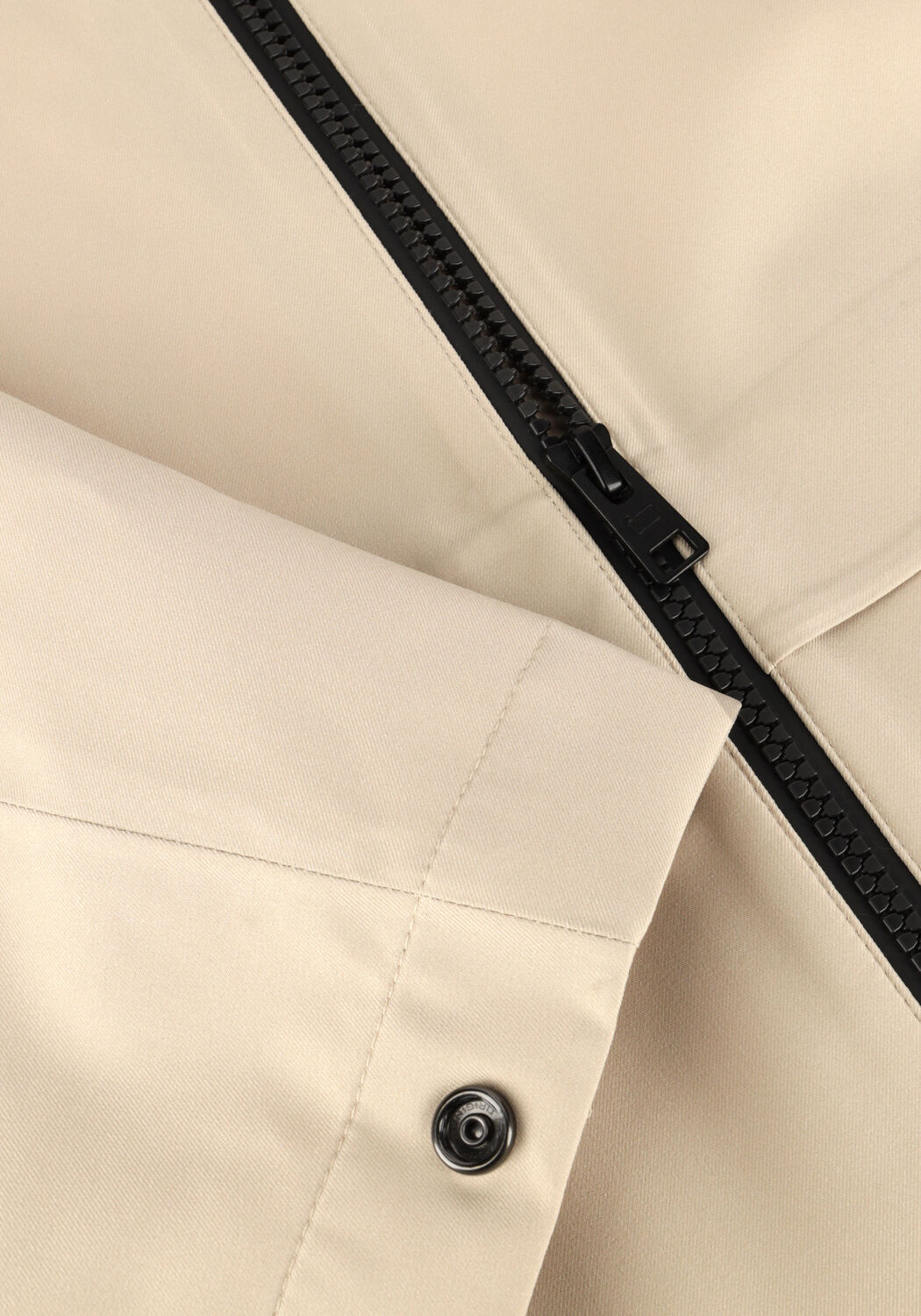 Beige WOOLRICH Regenjas LIGHT STRETCH PARKA - large