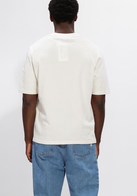 Ecru AMI PARIS T-shirt SMALL EMBOSSED AMI DE COEUR TSHIRT - large