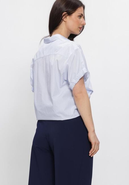 Blauwe PENN & INK Blouses BLOUSE STRIPE - large