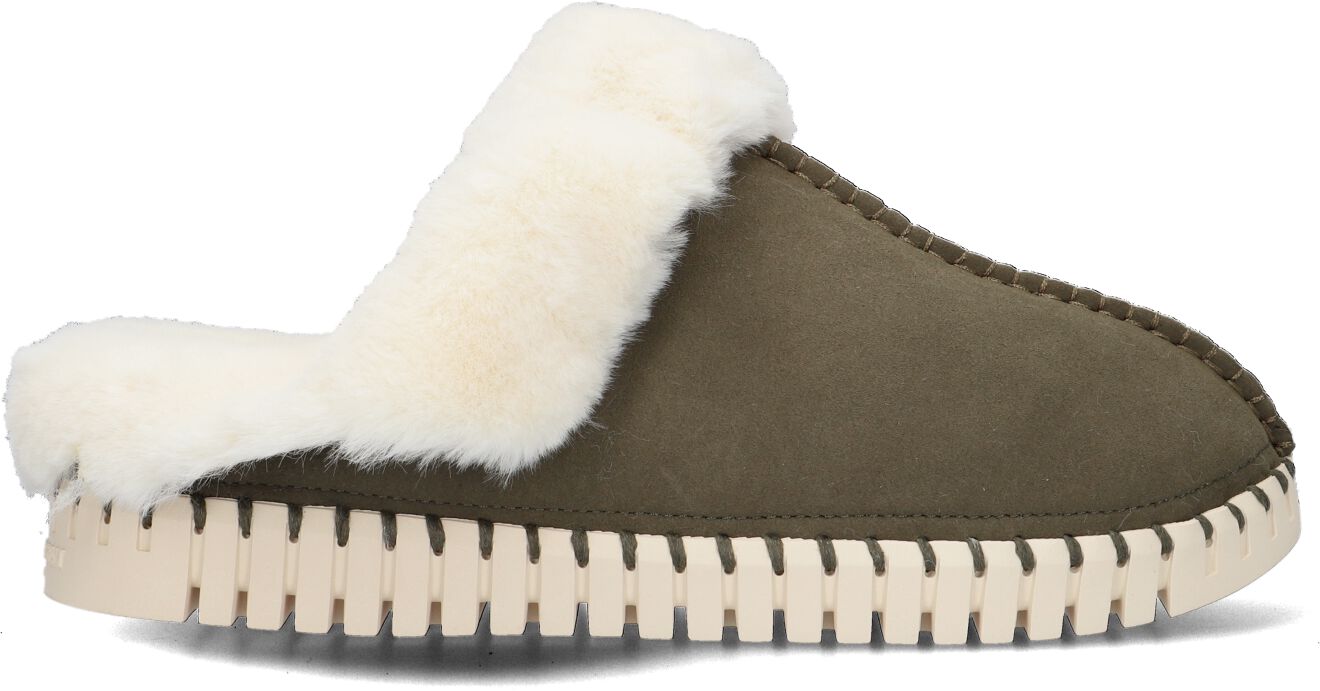 Ilse Jacobsen Pantoffels
Dames Tulip3871, Maat: 36, Materiaal: Suèdelook, Kleur: Groen
