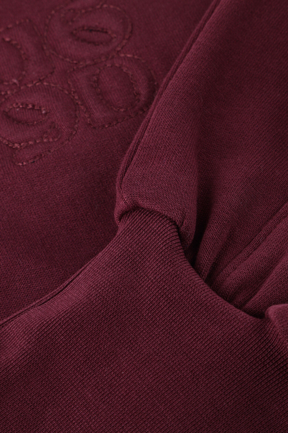 Bordeaux DANTE6 Sweater LISON LOGO SWEATER - large