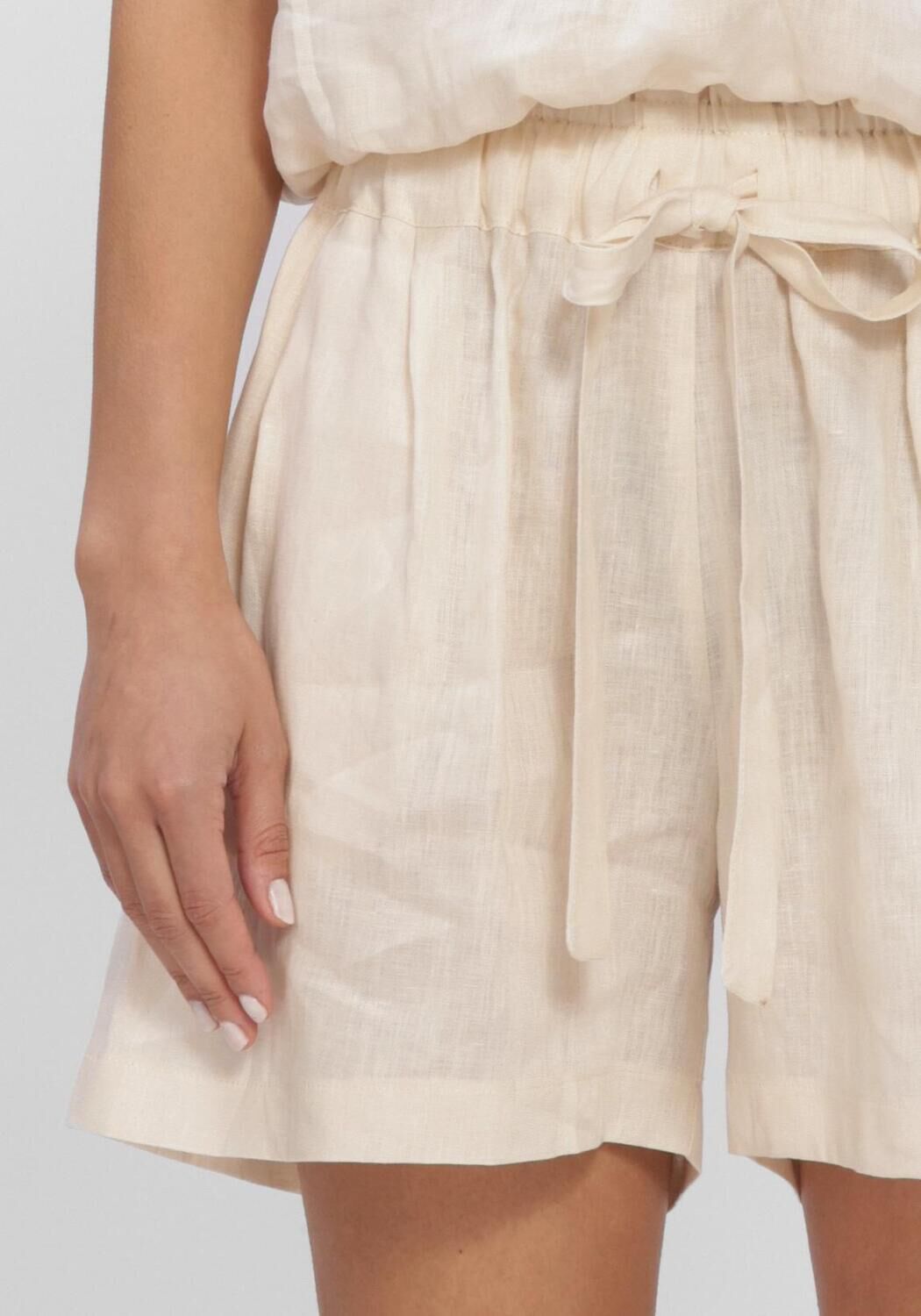 Creme GREEK ARCHAIC KORI Korte broek S26K-1001095 - large