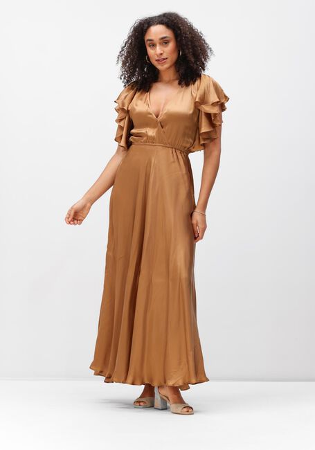 Bronzen MES DEMOISELLES Maxi jurk CASCAIS - large