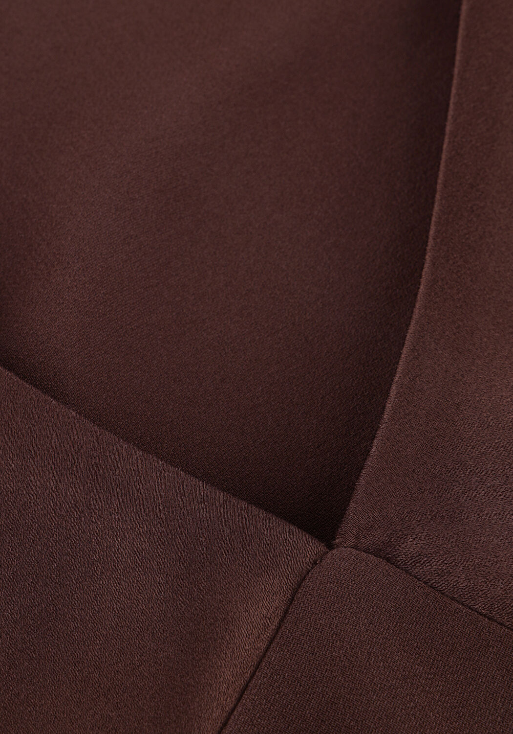 Bruine FORTE FORTE Top ENVERS SATIN SLIP TOP - large