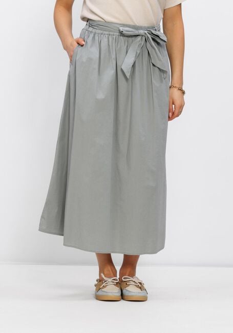 Grijze PENN & INK Maxirok SKIRT - large