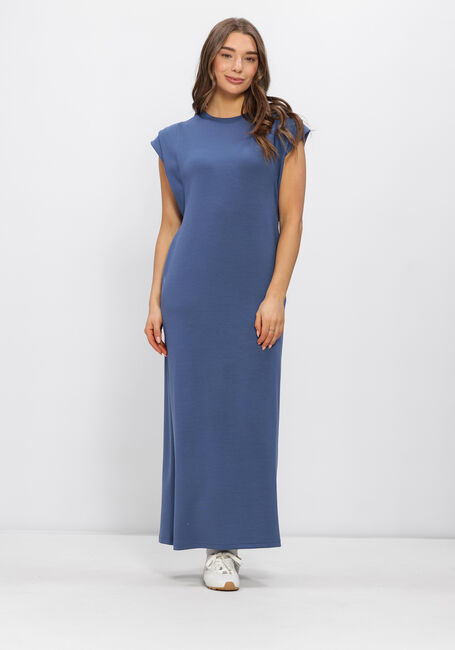 Blauwe AIMEE THE LABEL Maxi jurk SILVANA - large