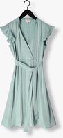 Lichtblauwe AAIKO Midi jurk FLORINE SHIMMERY VIS 355 - medium