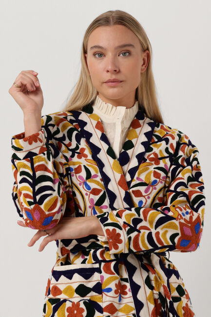 Gebroken wit SISSEL EDELBO Kimono SALOME BLANKET JACKET - large
