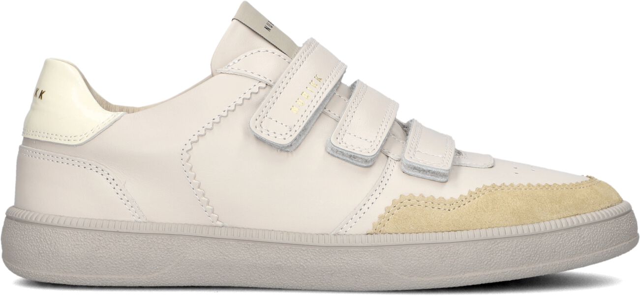 Nubikk Lage Sneakers Dames Ray Straps, Maat: 42, Materiaal: Leer, Kleur: Beige