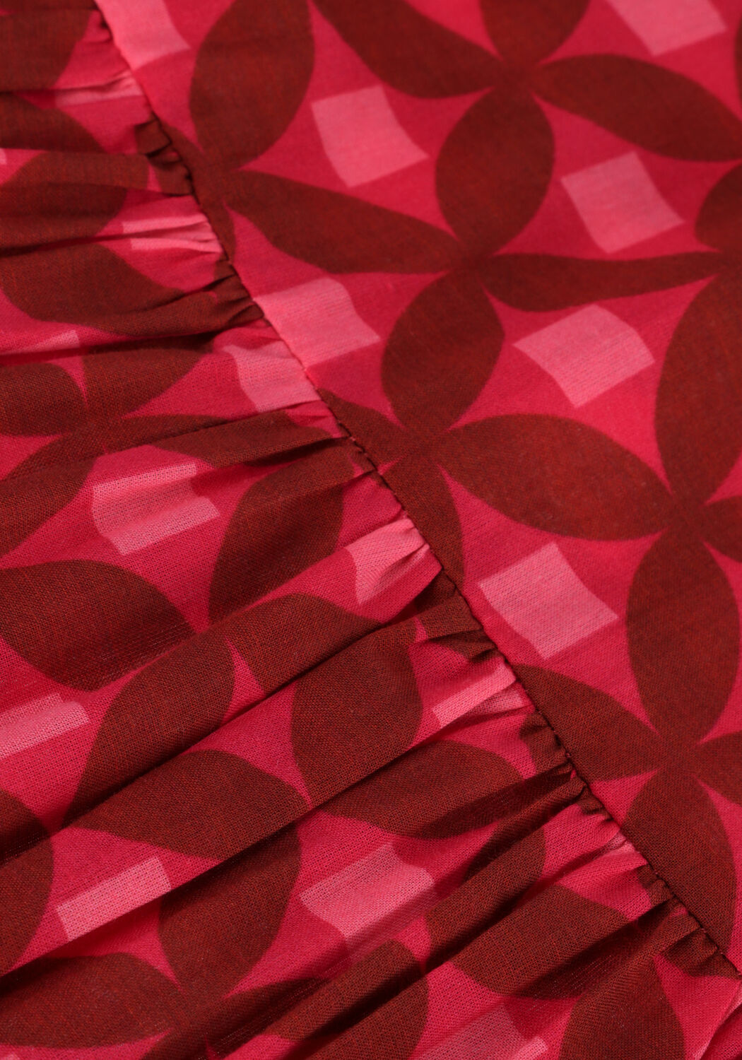 Roze NOTRE-V Maxi jurk NV-DENTE MIDI DRESS - large