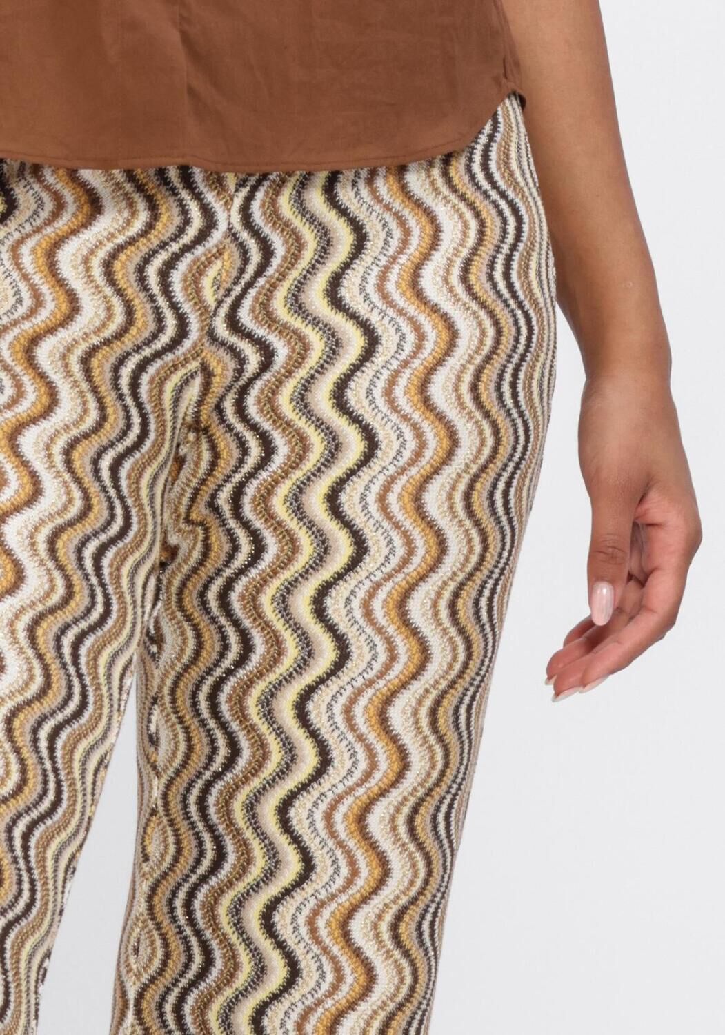 Multi CAMBIO Flared broek FAITH - large