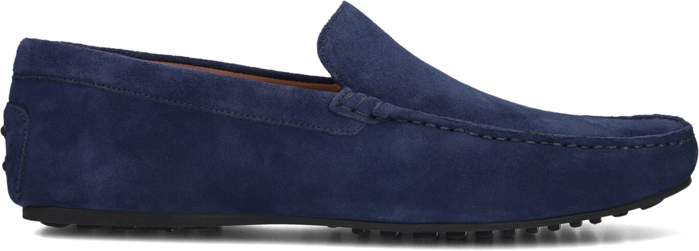Stefano Lauran Mocassins
Heren 2 Gesp Bio Slipper, Maat: 45, Materiaal: Suède, Kleur: Blauw