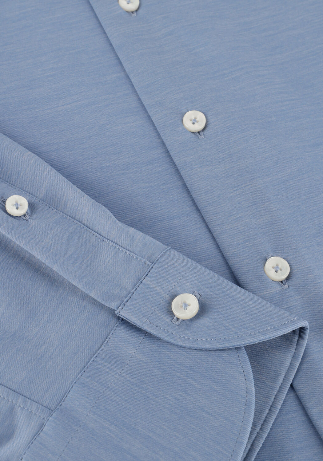 Lichtblauwe XACUS Trui ACTIVE SHIRT 558ML VAR070 - large