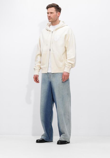 Lichtblauwe NEW AMSTERDAM SURF ASSOCIATION Wijde broek 40A DENIM LIGHT BLUE WASH - large