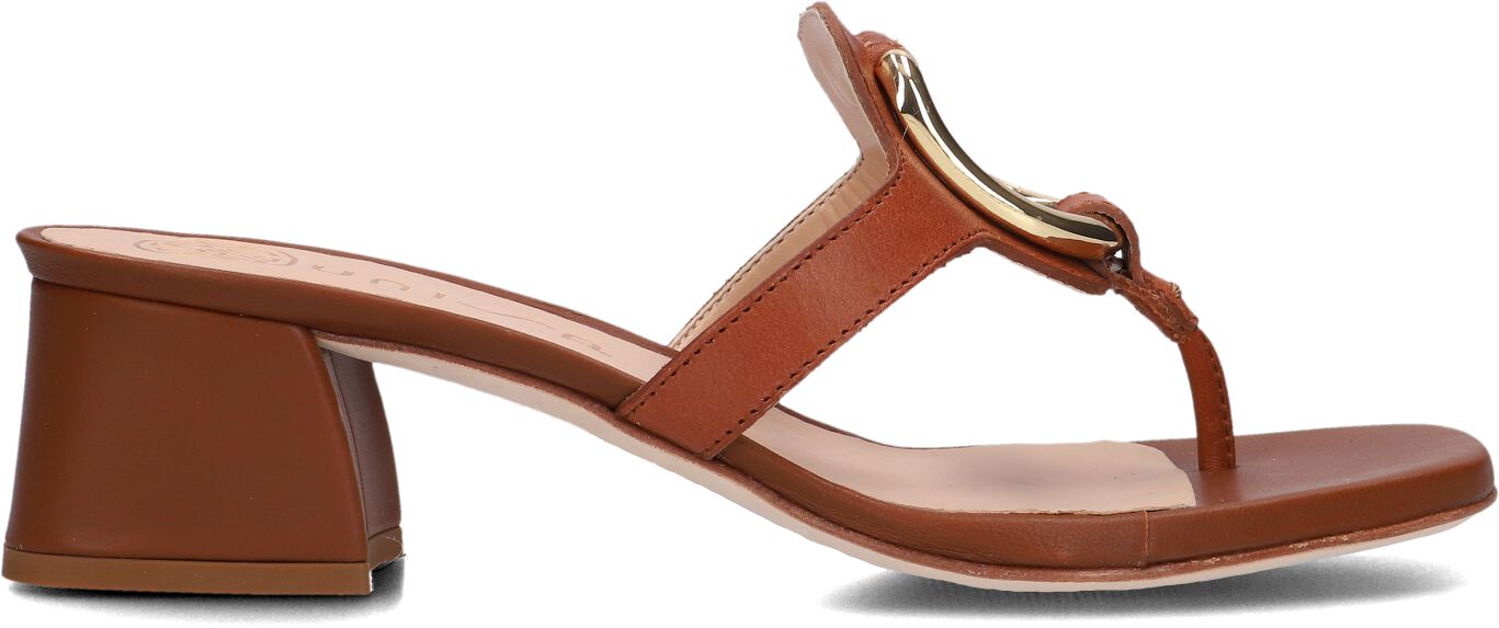 Unisa Slippers
Dames Kien, Maat: 37, Materiaal: Leer, Kleur: Bruin