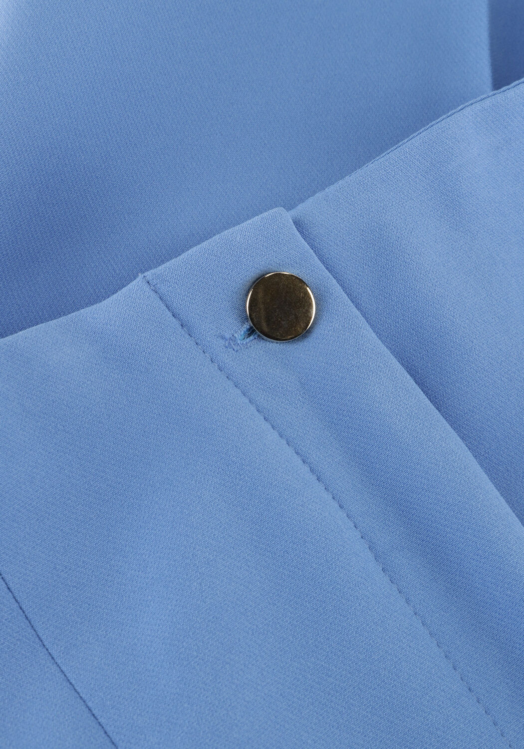 Lichtblauwe ACCESS Pantalon HIGH-WAIST PANTS WITH SEAM DETAIL - large