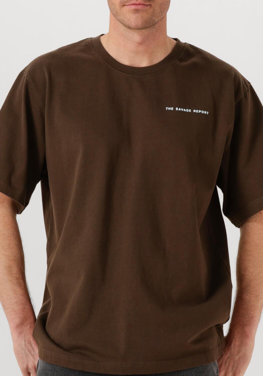 Bruine THE SAVAGE REPORT T-shirt TSR OPTIC - large