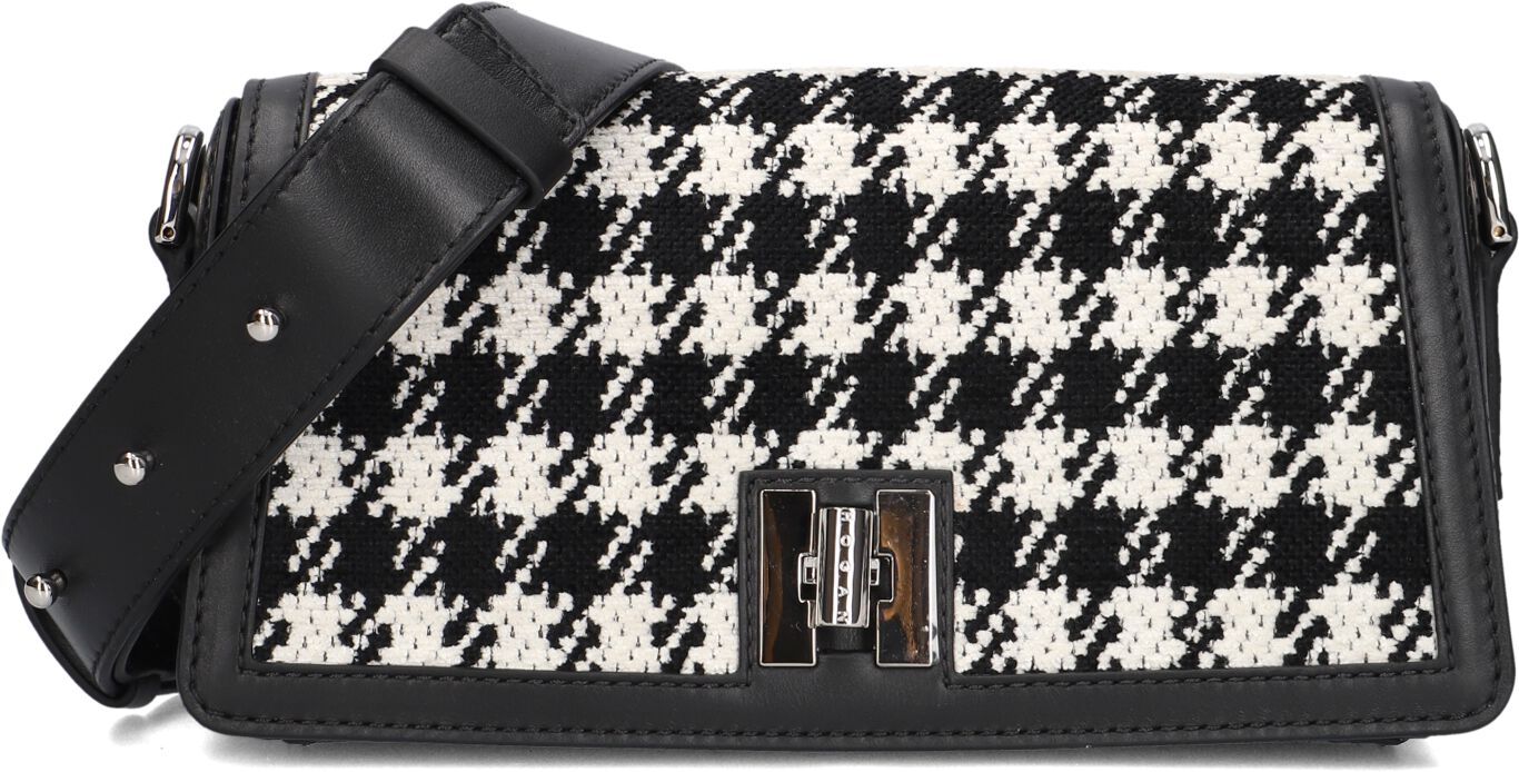 Hogan Hogan Schoudertas Dames H01y Tracolla Patta Mini Tessuto, Materiaal: Textiel