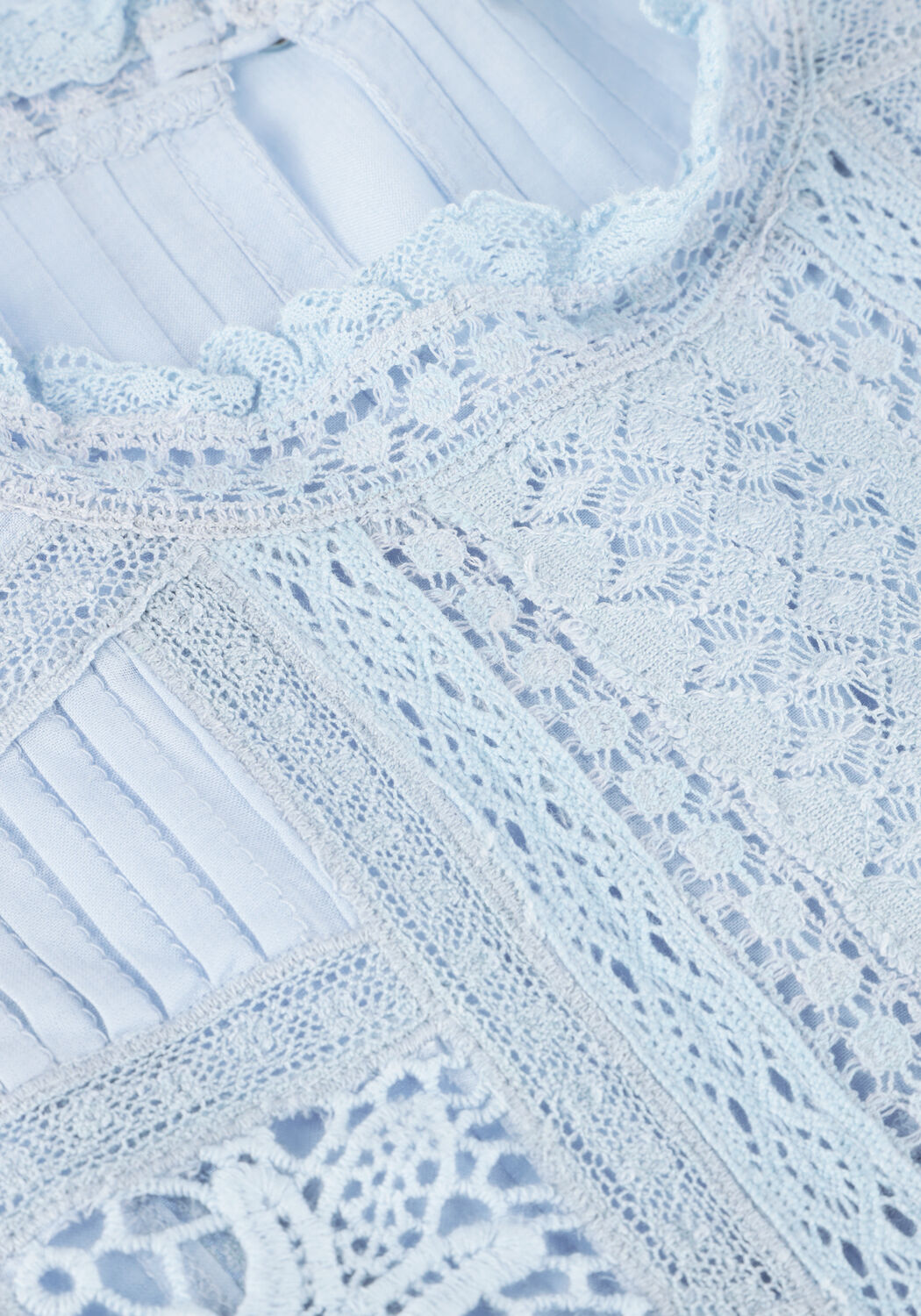 Lichtblauwe VANESSA BRUNO Blouses CALIN - large