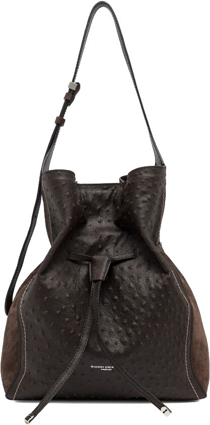 Gianni Chiarini Gianni Chiarini Schoudertas Dames Sienna Bs 12537, Materiaal: Leer, Kleur: Bruin