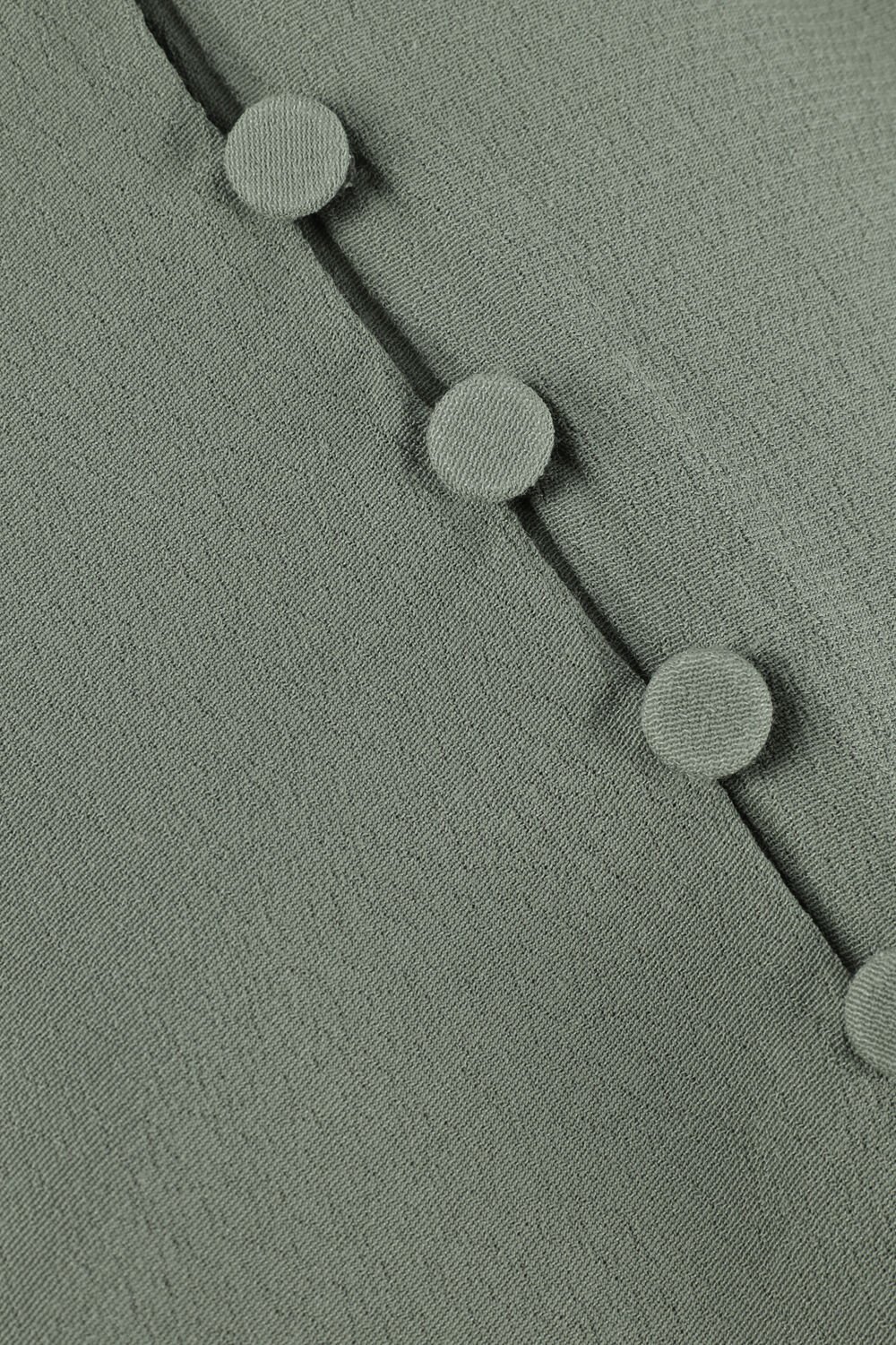 Groene BRUUNS BAZAAR Midi jurk LILLI LYRA DRESS - large