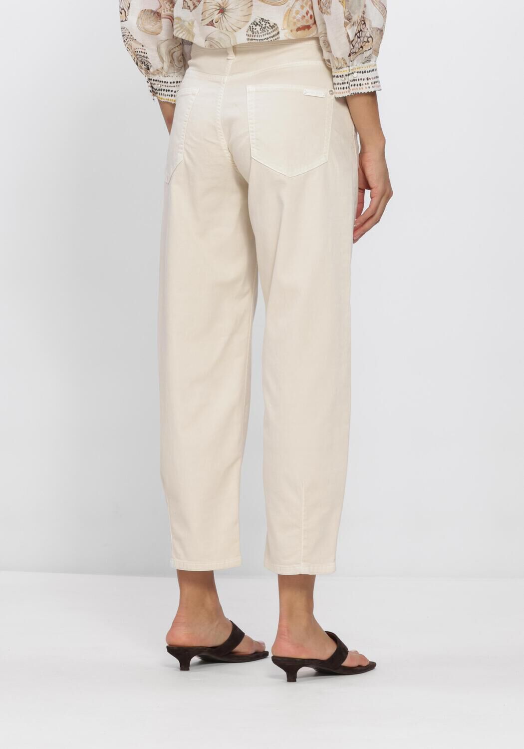 Ecru CAMBIO Mom jeans ELIN - large