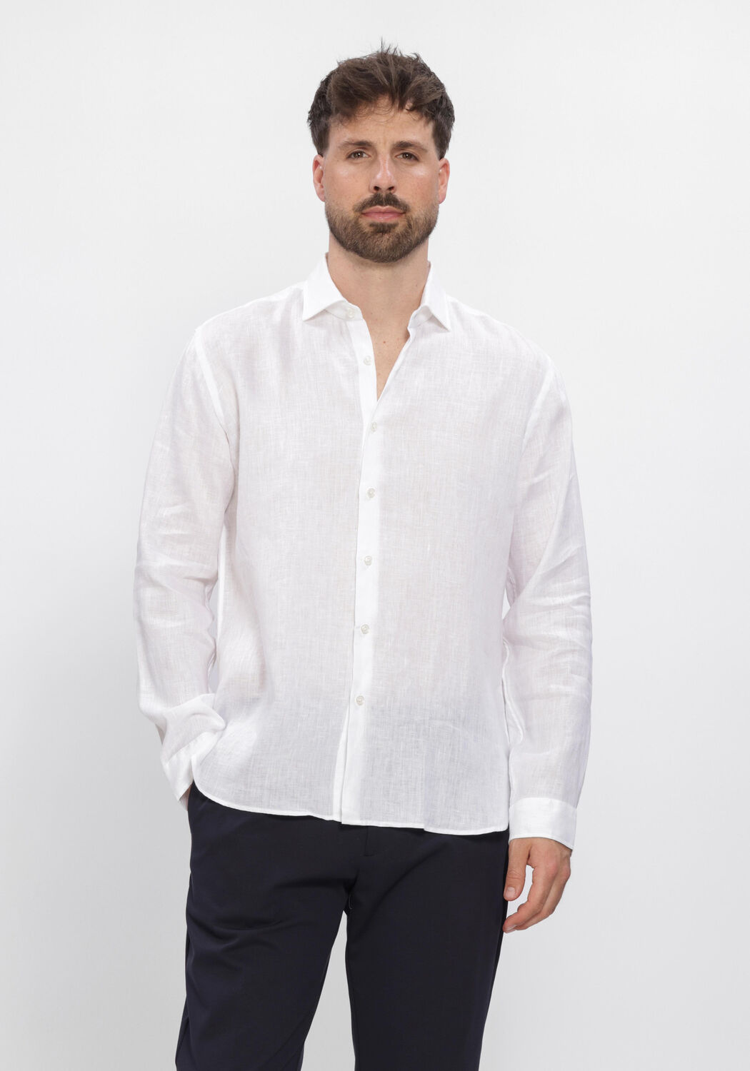 Witte XACUS Casual overhemd 11297 422ML - large