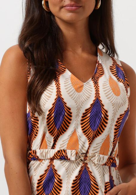 Witte AIME BALANCE Midi jurk LARA DRESS - large