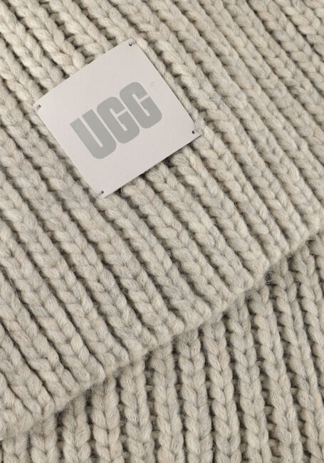 Lichtgrijze UGG Muts CHUNKY RIB KNIT SET - large