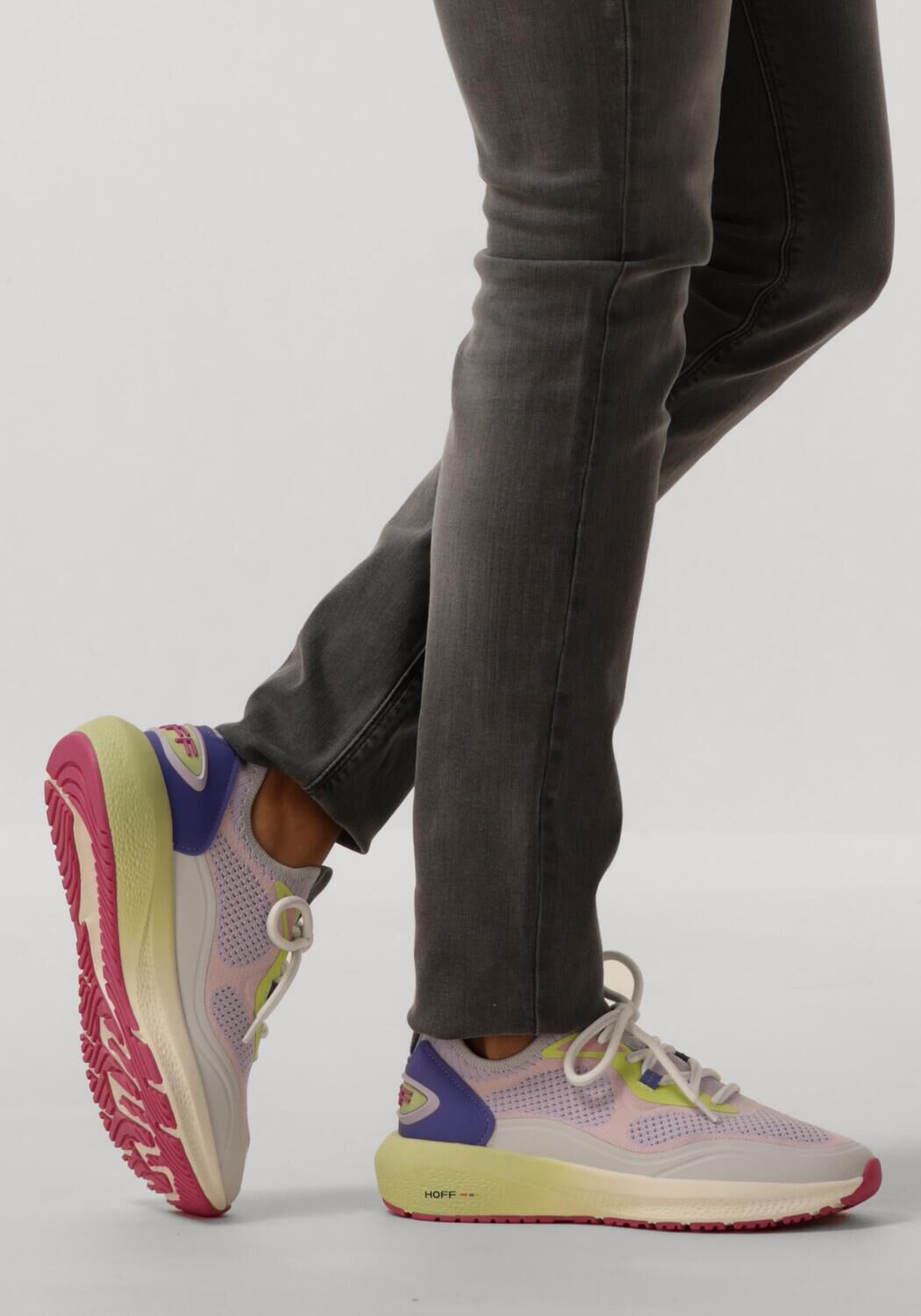 Paarse THE HOFF BRAND Lage sneakers DYNAMIC - large