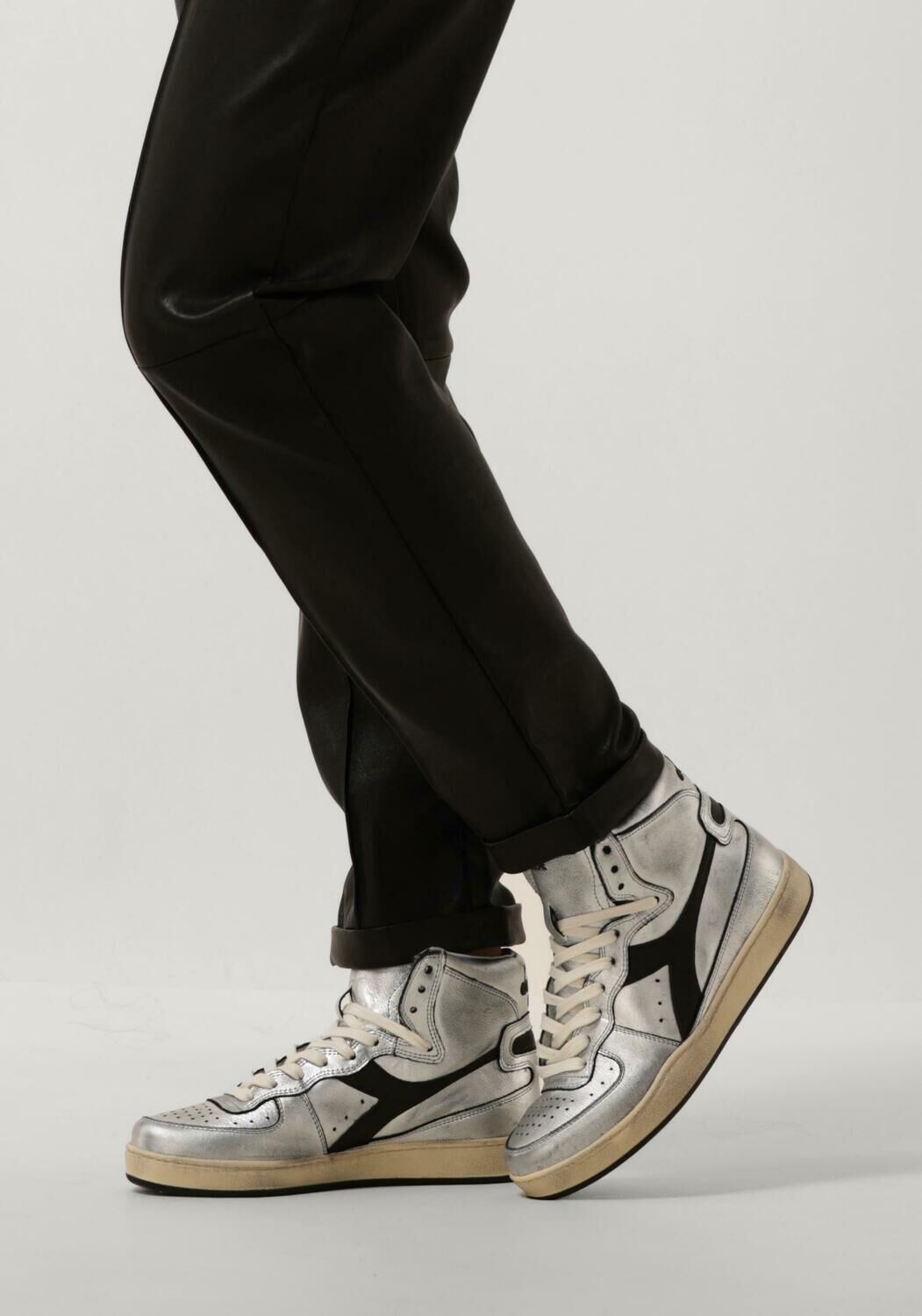Zilveren DIADORA Hoge sneakers MI BASKET USED Z Assem