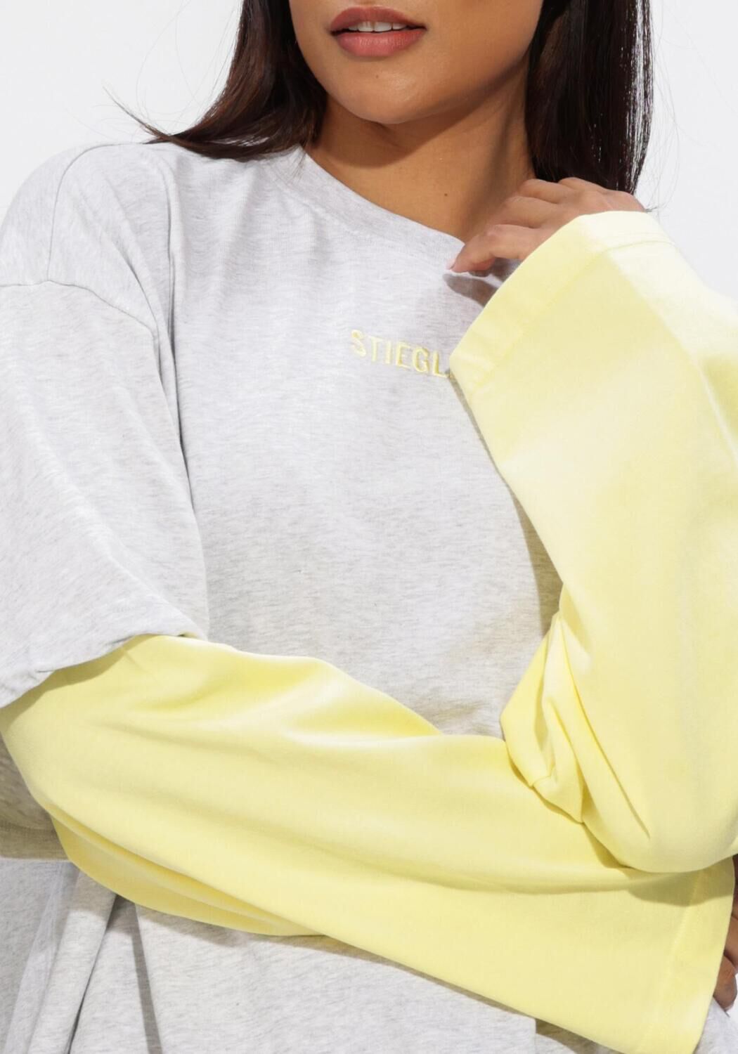 Multi STIEGLITZ T-shirt SKATE TEE DOUBLE SLEEVES - large