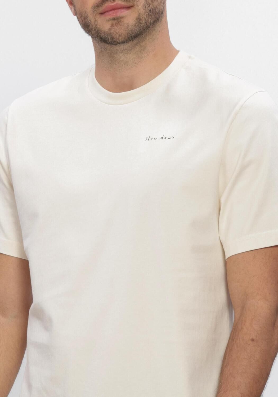 Ecru FOR&Eacute;T T-shirt SLOW DOWN T-SHIRT - large