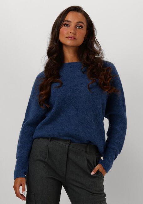 Blauwe MOS MOSH Trui TAMMY THORA KNIT - large