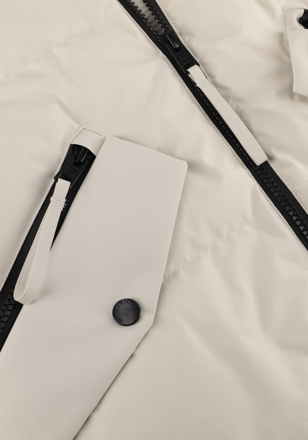 Ecru WOOLRICH Gewatteerde jas GTX COAT - large