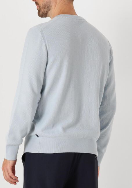 Lichtblauwe BOSS BLACK Trui ECAIO-P - large