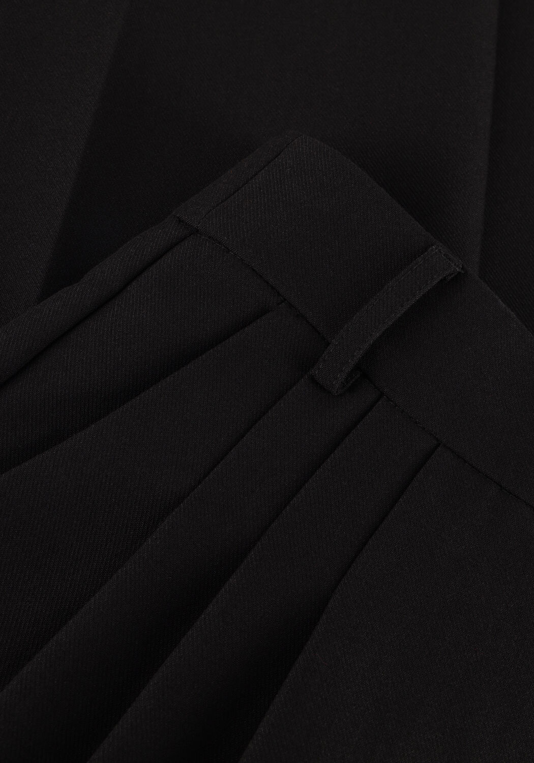 Zwarte CO'COUTURE Pantalon VOLA PLEAT PANT - large