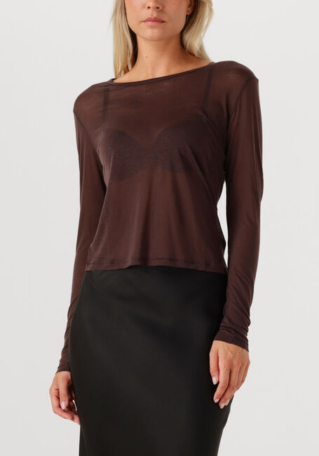 Bruine ANINE BING Tops & T-shirts SYLVIE LONG SLEEVE TEE - large