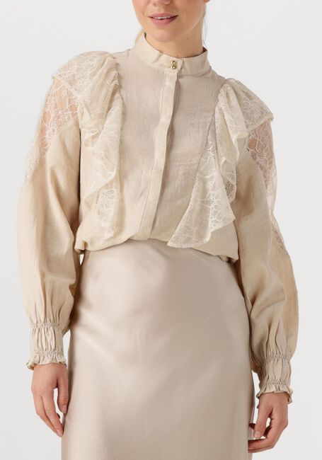 Beige BRUUNS BAZAAR Blouses YONA SHIRT - large