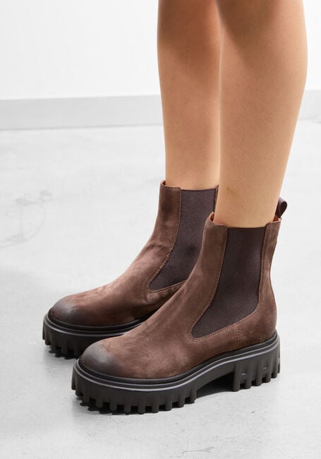 Bruine HOGAN Chelsea boots H700 CHELSEA Bruine HOGAN Chelsea boots H700 CHELSEA - large
