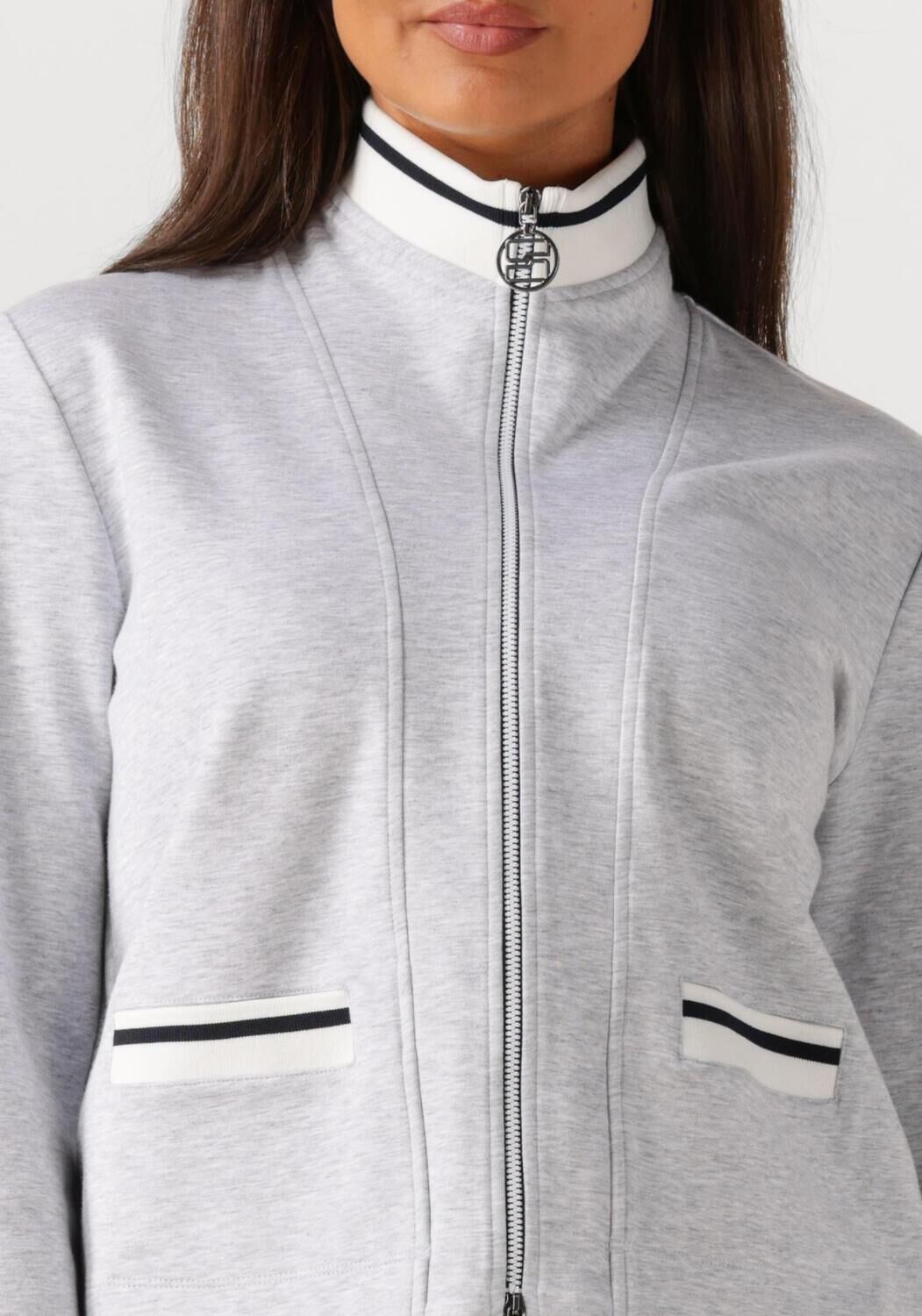 Lichtgrijze MARC CAIN SPORTS Blazer ZS 31.02 J17 - large