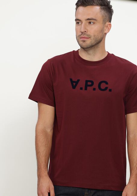 Bordeaux APC T-shirt T-SHIRT STANDARD GRAND VPC GOTS - large
