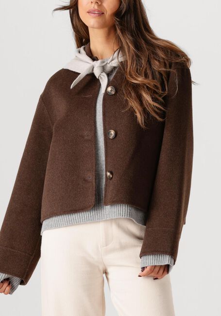 Bruine STUDIO AR Teddy jas NICOLINA - large